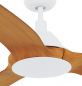 Preview: Beacon Deckenventilator Type A weiß Teak