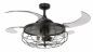 Preview: Beacon Deckenventilator mit Lampe Fanaway Industri schwarz antik