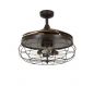 Preview: Beacon Deckenventilator mit Lampe Fanaway Industri bronze
