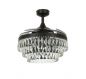 Preview: Beacon Deckenventilator mit Lampe Fanaway Veil schwarz antik