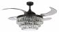 Preview: Beacon Deckenventilator mit Lampe Fanaway Veil schwarz antik