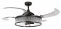 Preview: Beacon Deckenventilator mit Lampe Fanaway Corbelle schwarz antik