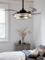 Preview: Beacon Deckenventilator mit Lampe Fanaway Corbelle schwarz antik