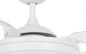 Preview: Beacon Deckenventilator mit Lampe Fanaway Evora weiß