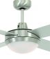 Preview: Beacon Deckenventilator mit Lampe Futura Mood chrom gebürstet