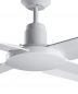 Preview: Beacon Deckenventilator Nautilus weiß Kunststoff IP55