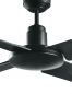 Preview: Beacon Deckenventilator Nautilus schwarz Kunststoff IP55