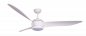 Preview: Beacon Deckenventilator mit Lampe Nordic weiß Eiche gewaschen