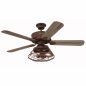 Preview: Westinghouse Deckenventilator Barnett Scheunenholz mit LED Leuchte