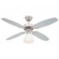 Preview: Westinghouse Deckenventilator Capitol Stahl gebürstet