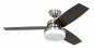 Preview: Hunter Deckenventilator Galileo chrom gebürstet