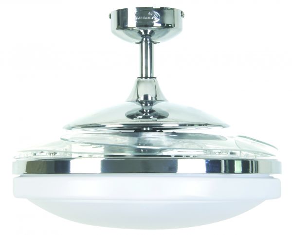 Beacon Deckenventilator mit Lampe Fanaway EVO2 Chrom
