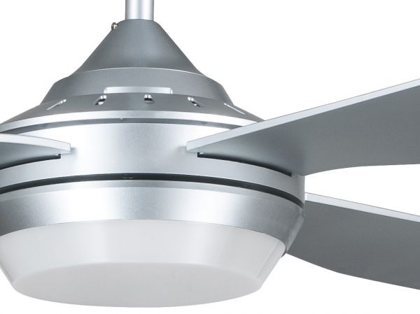 Beacon Deckenventilator mit Lampe Moonah silber