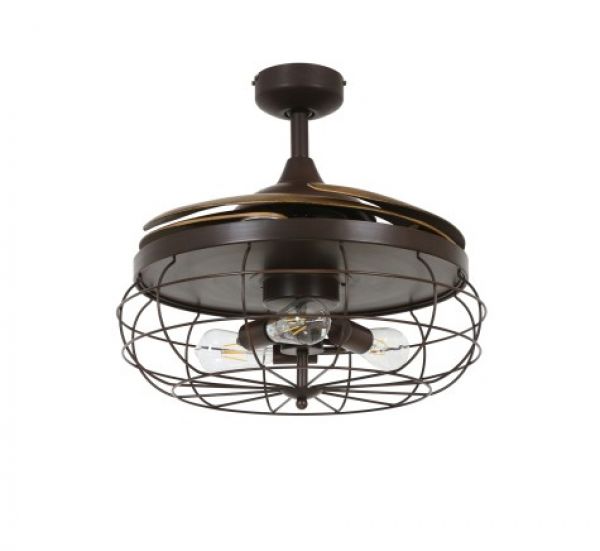 Beacon Deckenventilator mit Lampe Fanaway Industri bronze