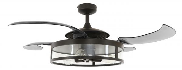 Beacon Deckenventilator mit Lampe Fanaway Classic schwarz