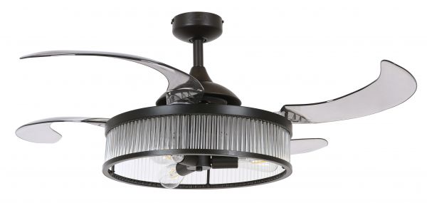 Beacon Deckenventilator mit Lampe Fanaway Corbelle schwarz antik