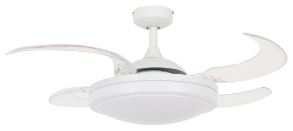 Beacon Deckenventilator mit Lampe Fanaway Evora weiß
