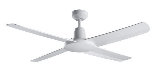Beacon Deckenventilator Nautilus weiß Kunststoff IP55
