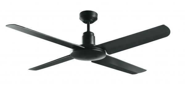 Beacon Deckenventilator Nautilus schwarz Kunststoff IP55
