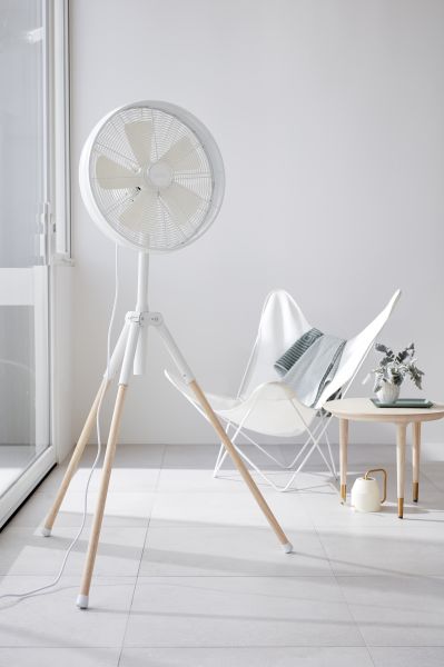 Beacon Standventilator Breeze oszilierend weiß Esche