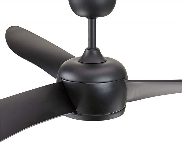 Beacon Deckenventilator mit Lampe Nordic schwarz matt