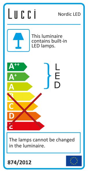 Beacon Deckenventilator mit Lampe Nordic schwarz matt