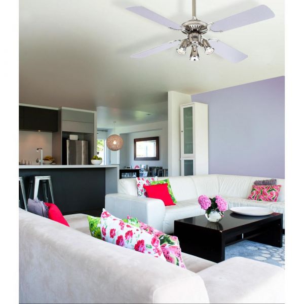 Westinghouse Deckenventilator Princess Euro zinn chrom