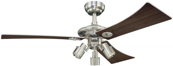 Westinghouse Deckenventilator Audubon nickel gebürstet
