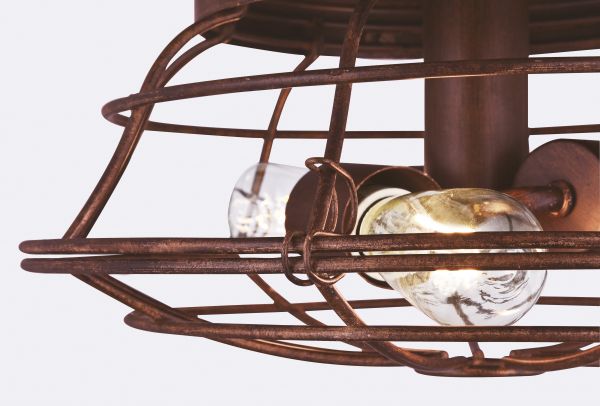 Westinghouse Deckenventilator Barnett Scheunenholz mit LED Leuchte