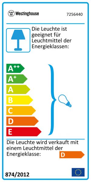 Westinghouse Deckenventilator Bendan zinn dunkel