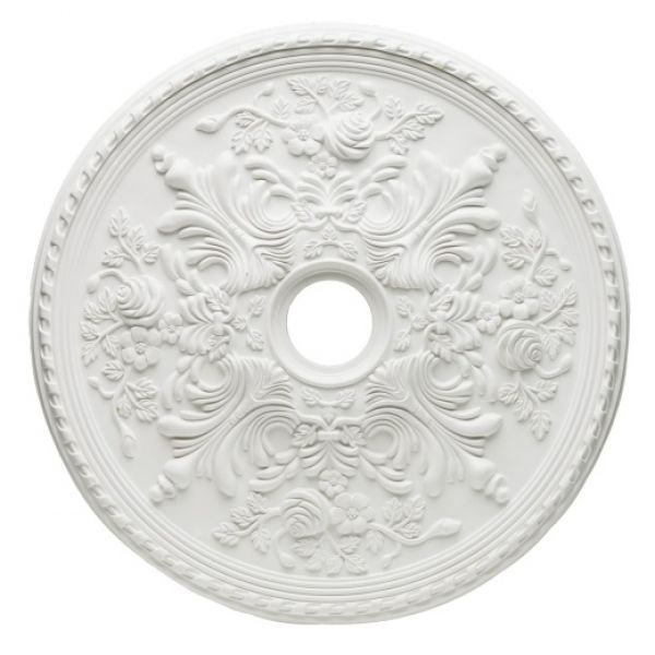 Westinghouse Deckenrosette Ornament groß weiß