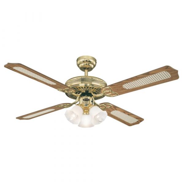 Westinghouse Deckenventilator Monarch Trio Messing