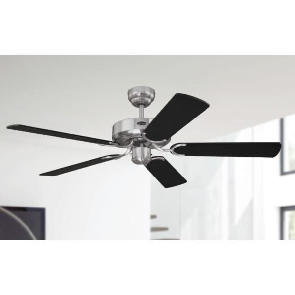 Westinghouse Deckenventilator Cyclone stahl gebürstet
