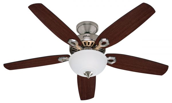 Hunter Deckenventilator Builder Deluxe chrom gebürstet