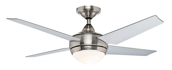Hunter Deckenventilator Sonic chrom gebürstet