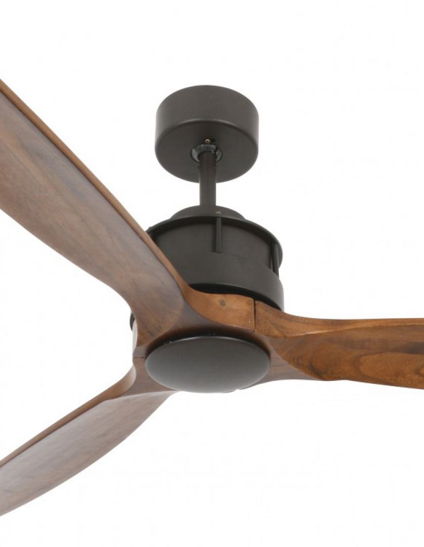 Beacon Deckenventilator Akmani bronze Koa-Akazie