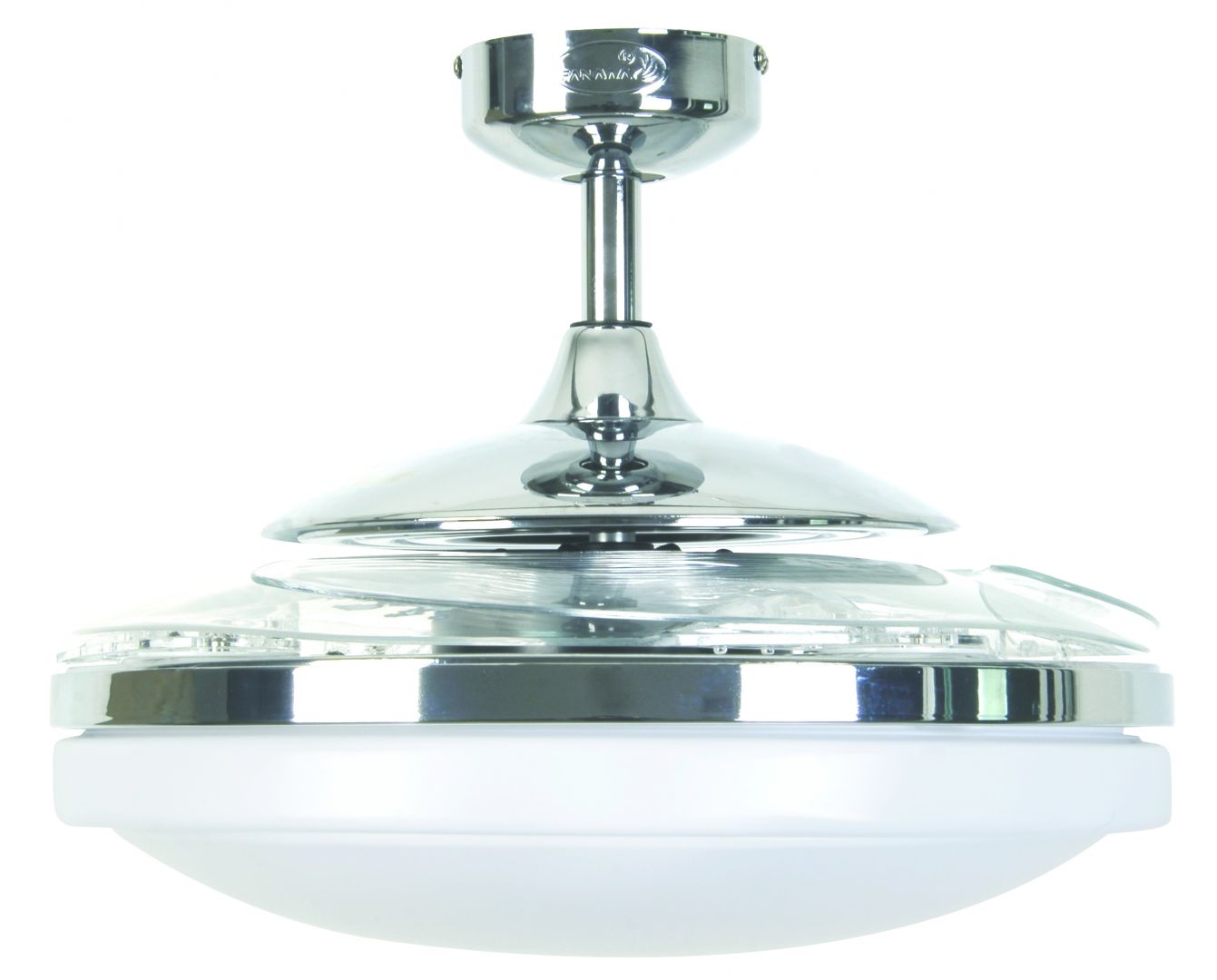 Beacon Deckenventilator mit Lampe Fanaway EVO2 Chrom
