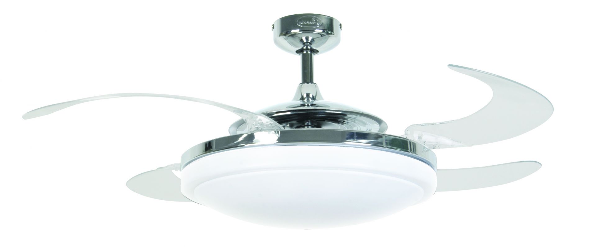 Beacon Deckenventilator mit Lampe Fanaway EVO2 Chrom