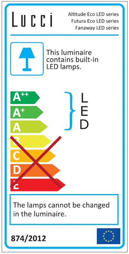 Beacon Deckenventilator mit Lampe Fanaway EVO1 LED weiß