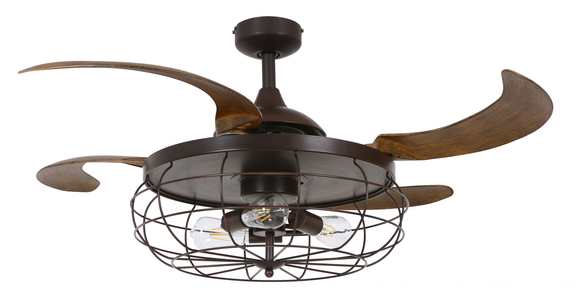 Beacon Deckenventilator mit Lampe Fanaway Industri bronze