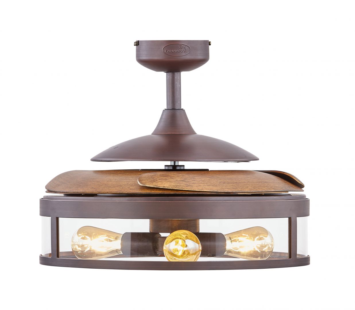 Beacon Deckenventilator mit Lampe Fanaway Classic bronze