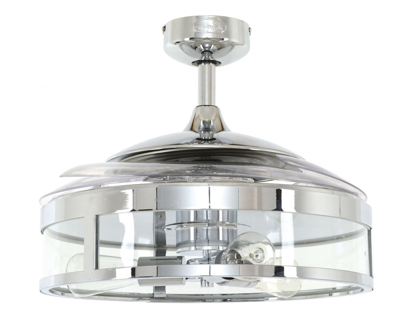 Beacon Deckenventilator mit Lampe Fanaway Classic Chrom
