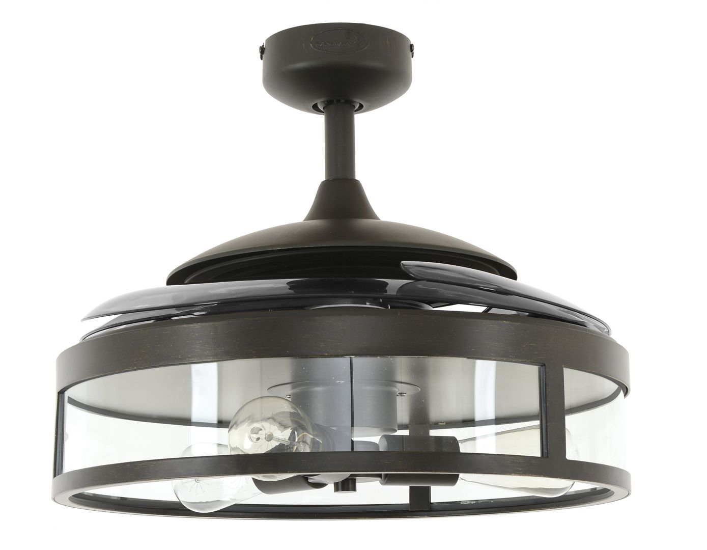 Leuchten7 - Beacon Deckenventilator Fanaway mit Lampe Classic schwarz