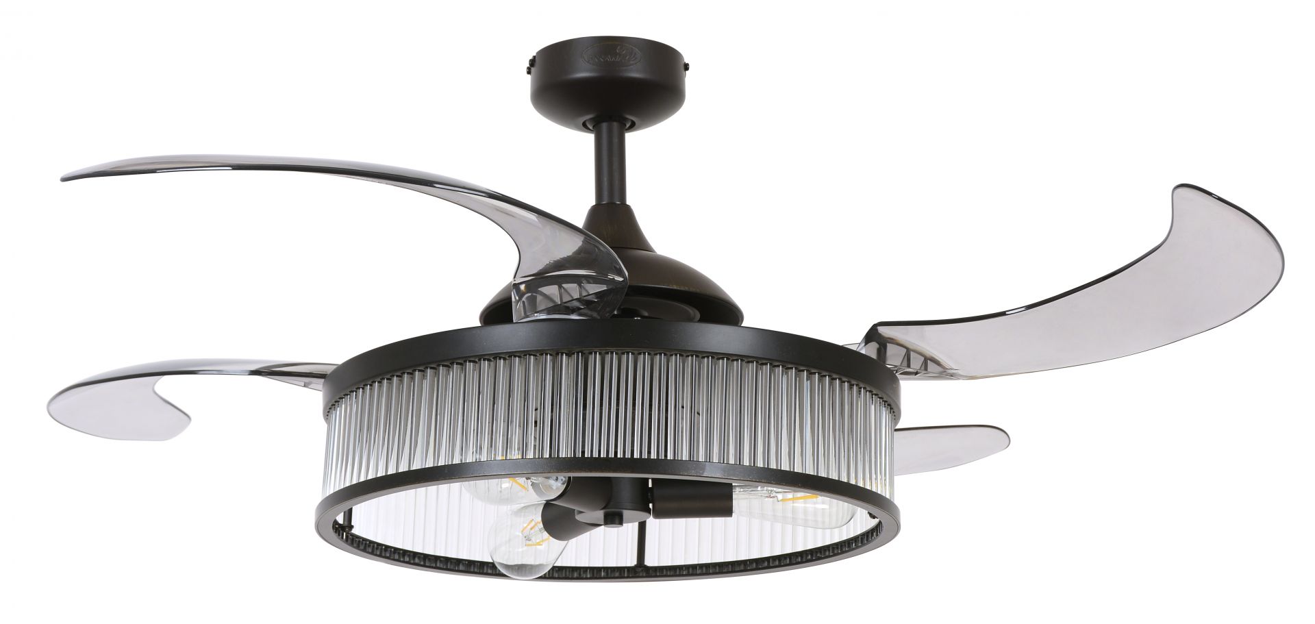 Beacon Deckenventilator mit Lampe Fanaway Corbelle schwarz antik