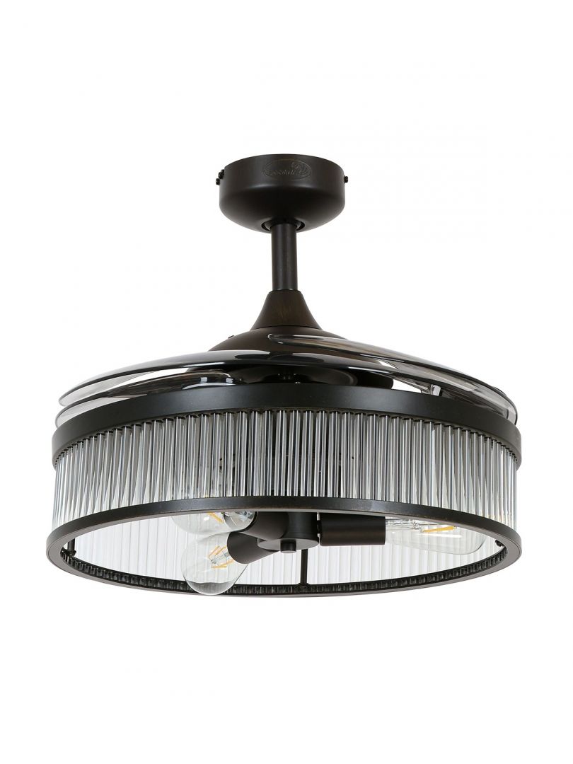 Beacon Deckenventilator mit Lampe Fanaway Corbelle schwarz antik