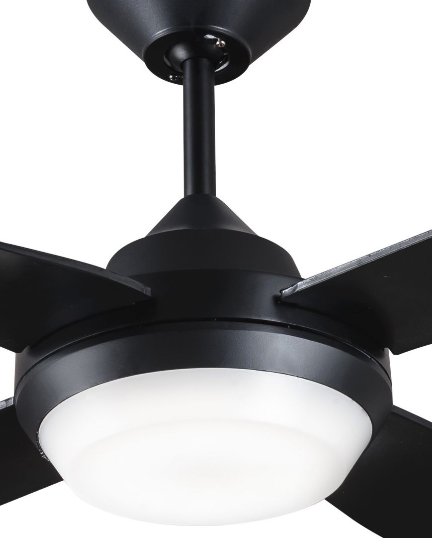 Beacon Deckenventilator mit Lampe Banksia schwarz