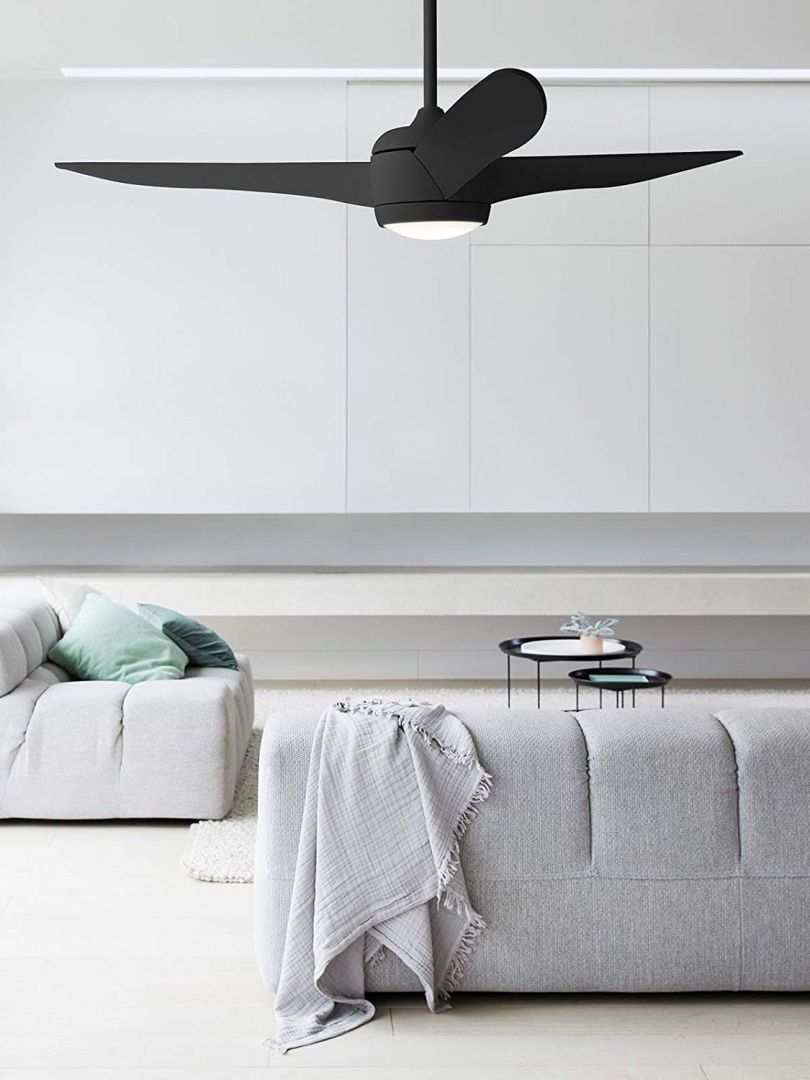 Beacon Deckenventilator mit Lampe Nordic schwarz matt