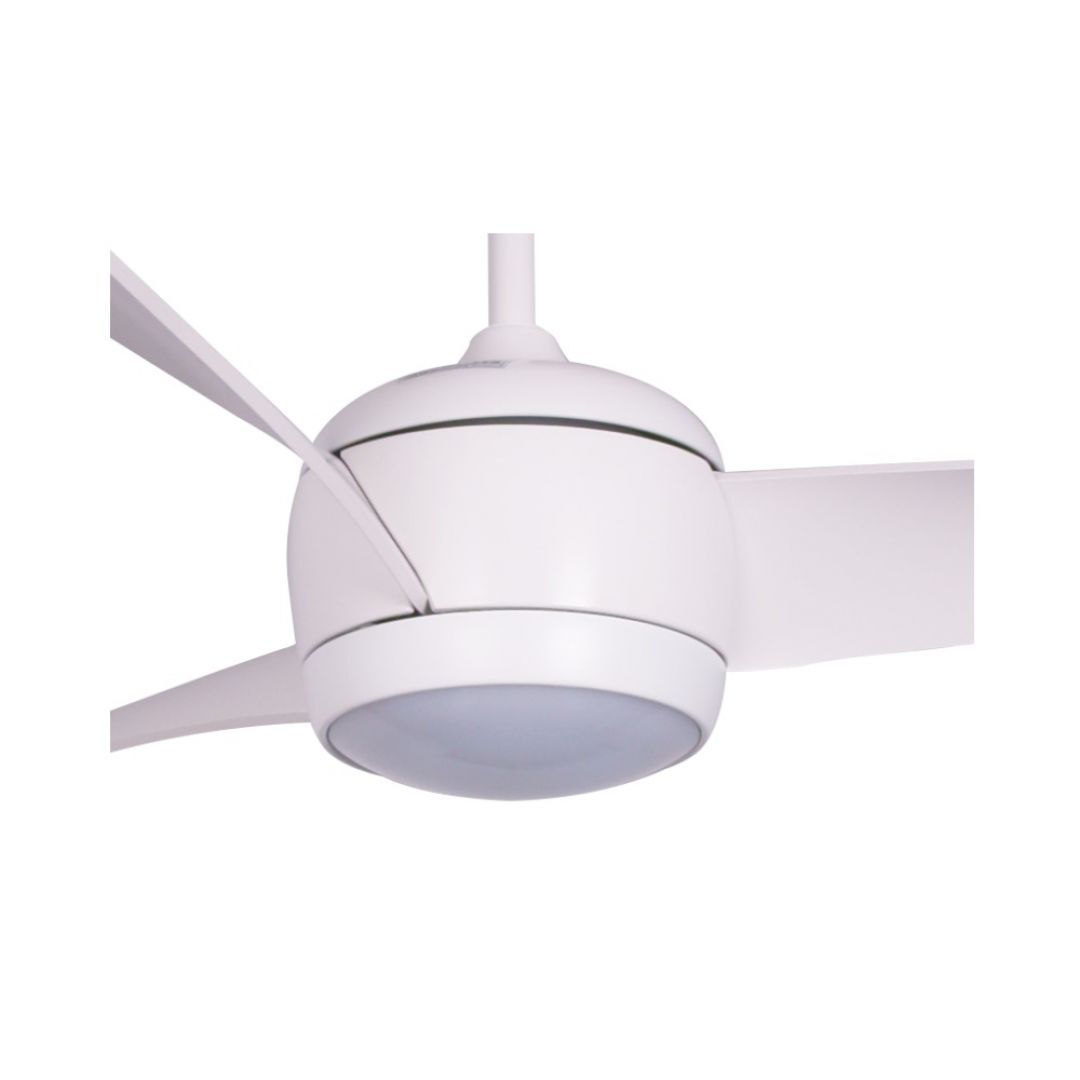 Beacon Deckenventilator mit Lampe Nordic weiß Eiche gewaschen