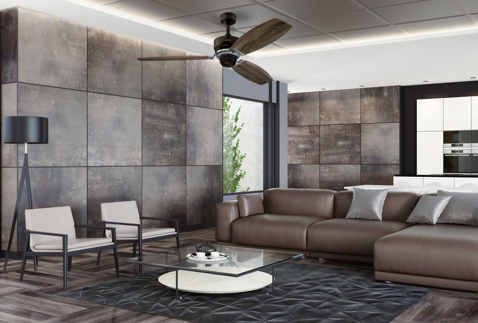 Westinghouse Deckenventilator Welford bronze verwittert
