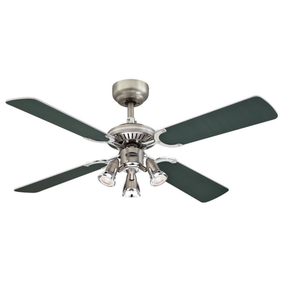 Westinghouse Deckenventilator Princess Euro zinn chrom